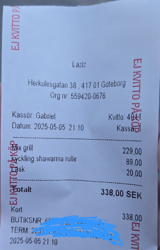 Photo of Laziz Kolgrill - Herkulesgatan 38, 417 01 Göteborg, Sweden